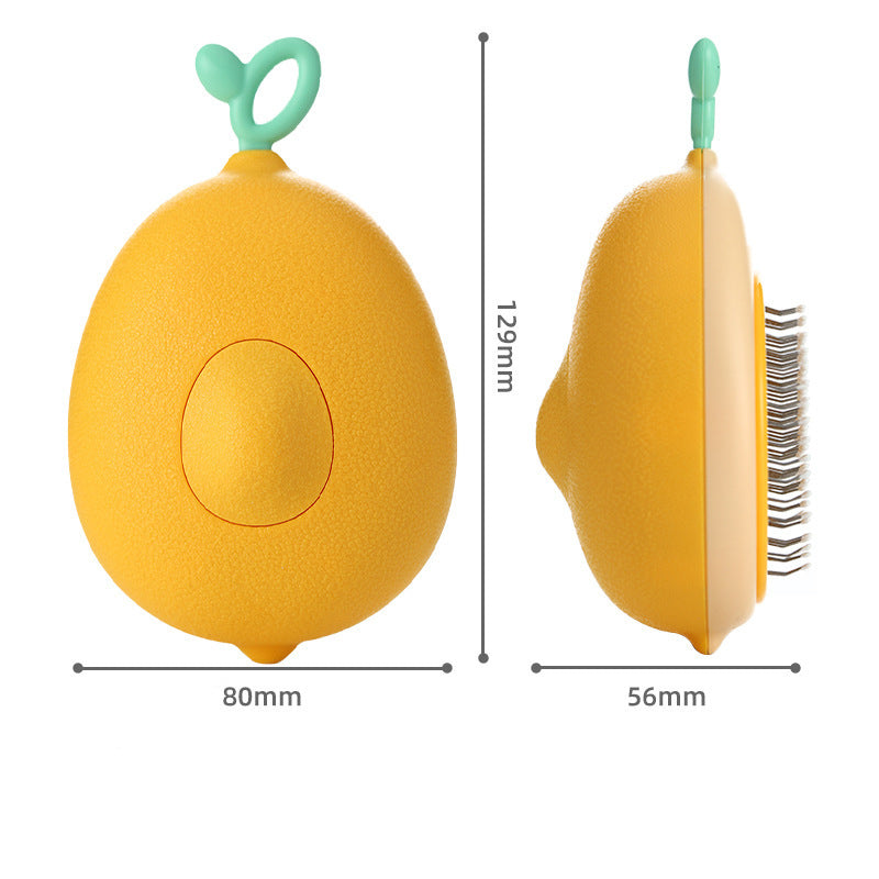 Pet Grooming Comb – Self-Cleaning Hair Remover