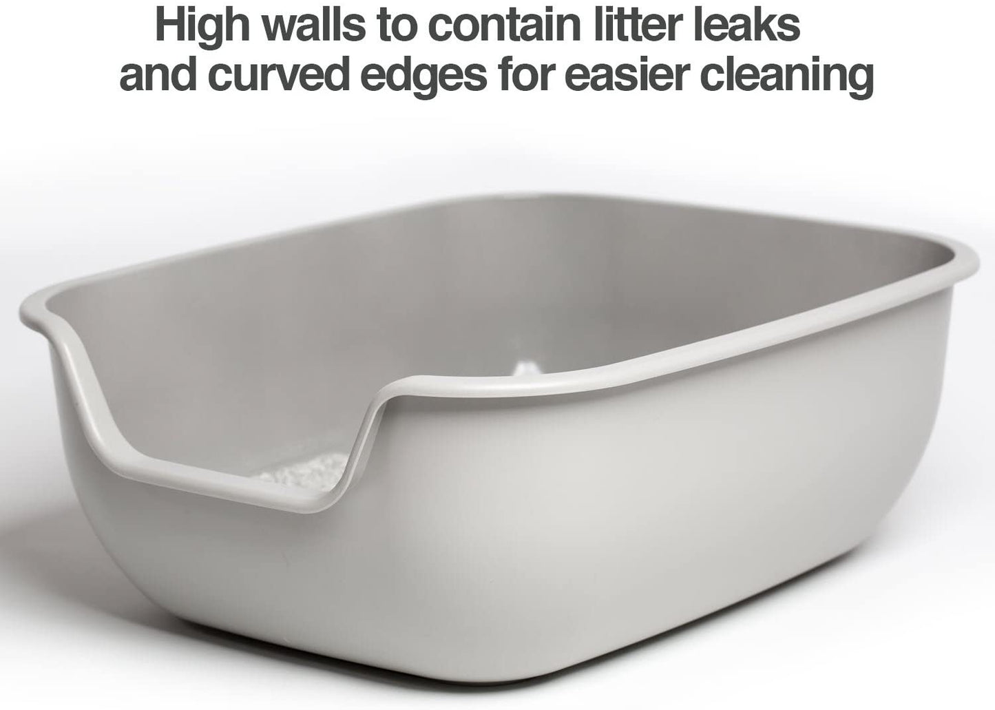 Non-Stick Cat Litter Box – Large, Easy-Clean & Vet-Approved