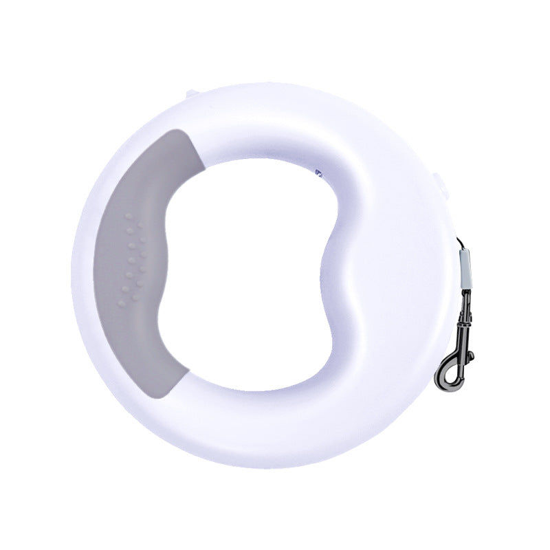 Retractable LED Dog Leash – 2m / 6.5ft, Hands-Free Night Walks