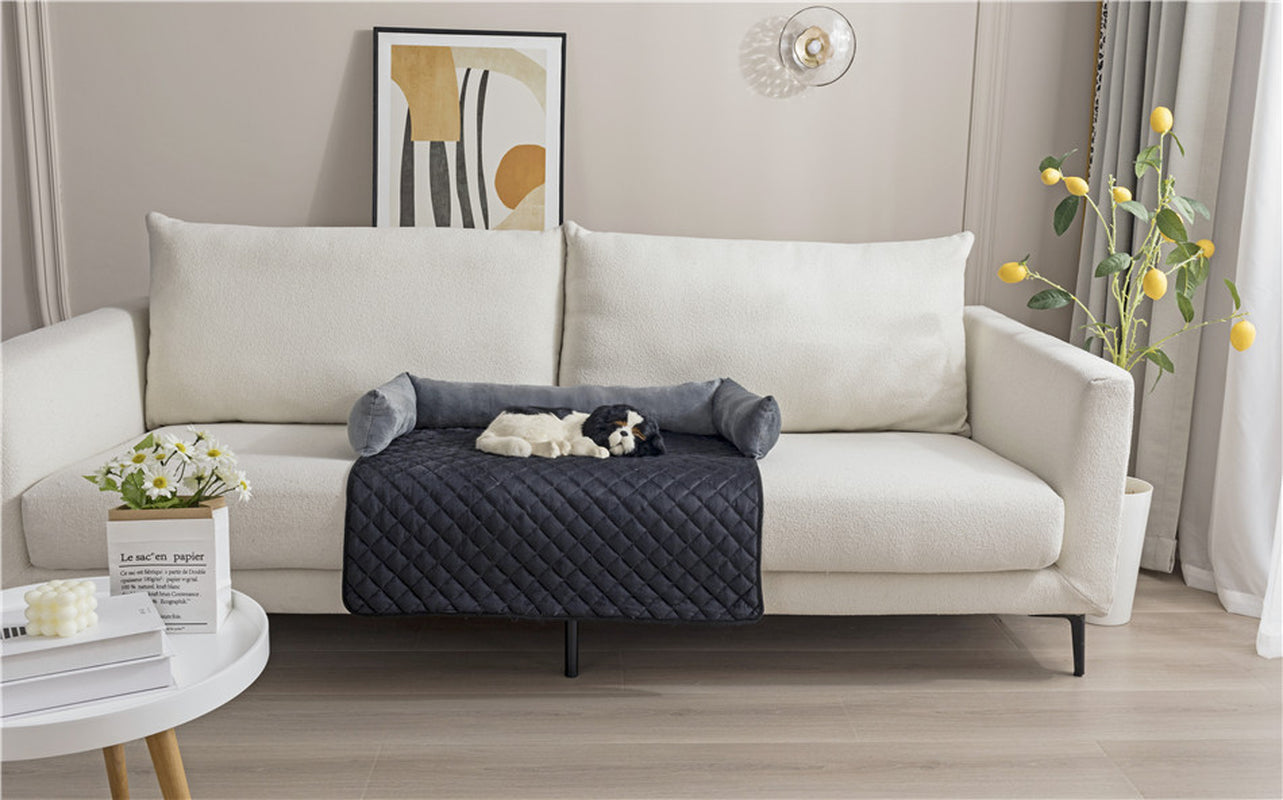 Cozy Pet Sofa Bed – Plush Comfort & Furniture Protection
