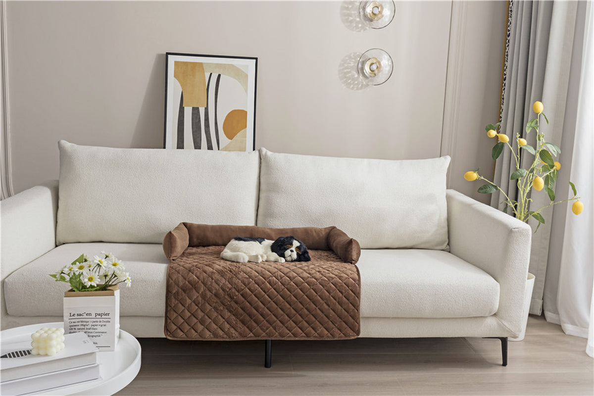 Cozy Pet Sofa Bed – Plush Comfort & Furniture Protection
