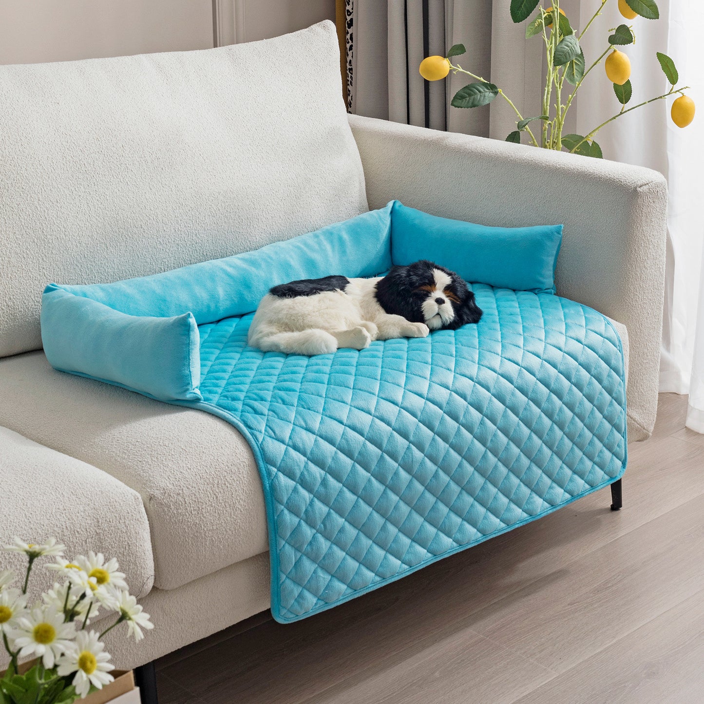 Cozy Pet Sofa Bed – Plush Comfort & Furniture Protection
