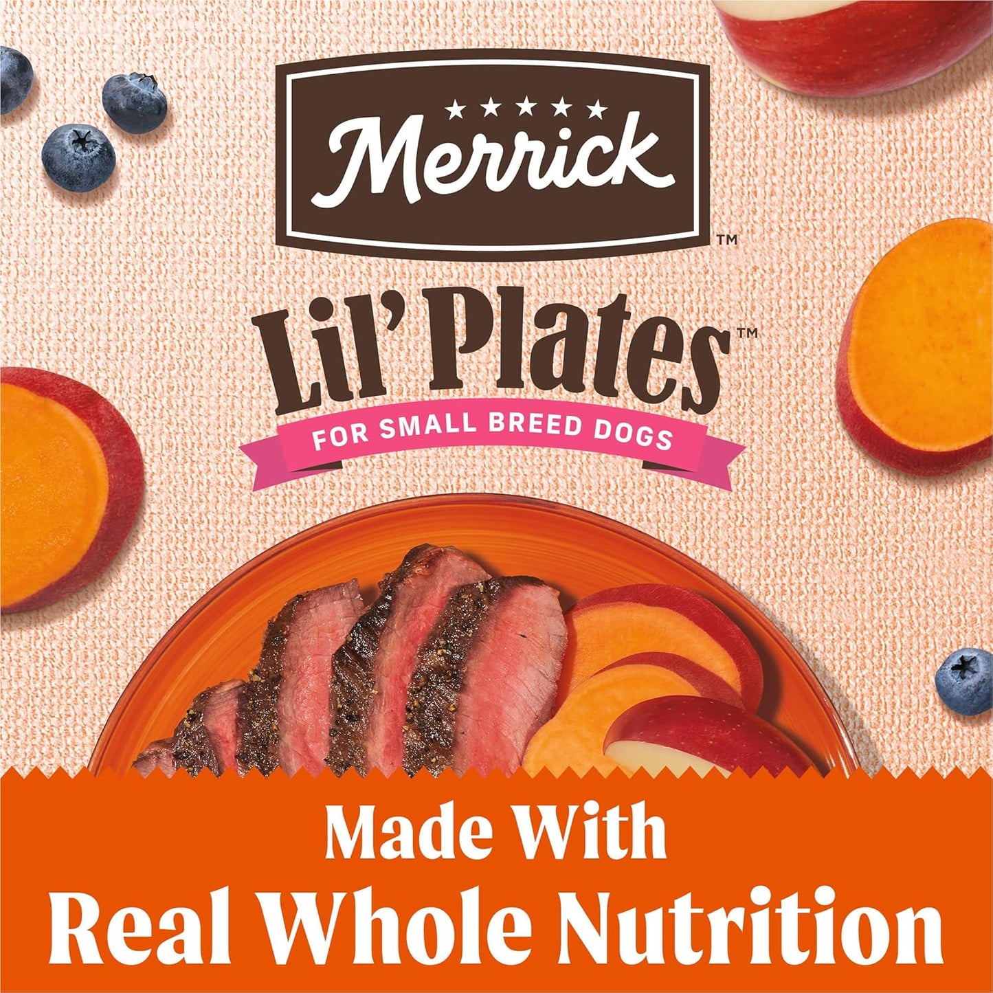 Lil’ Plates Grain-Free Kibble – Beef & Sweet Potato, 20 lb