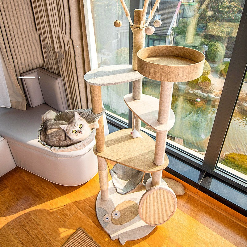 Cat Tree Wall Shelf