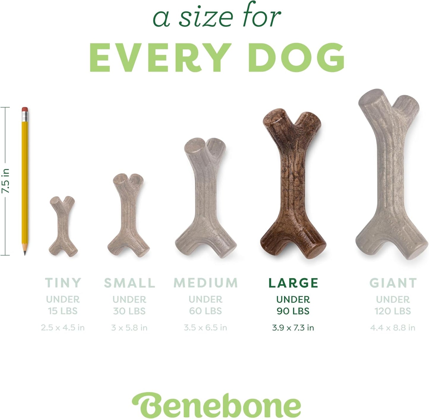 Maplestick Chew Toy – Durable Wood for Aggressive Chewers