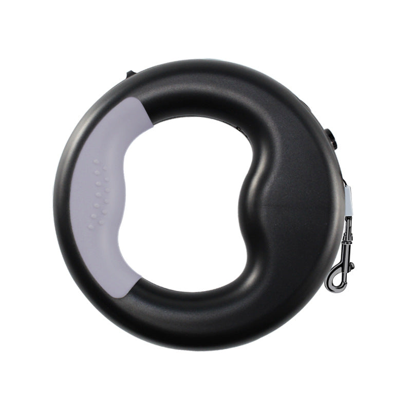 Retractable LED Dog Leash – 2m / 6.5ft, Hands-Free Night Walks
