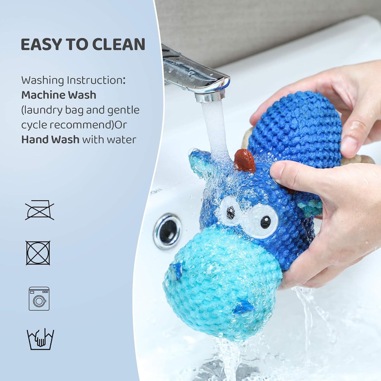 Tough Squeaky Toy for Power Chewers