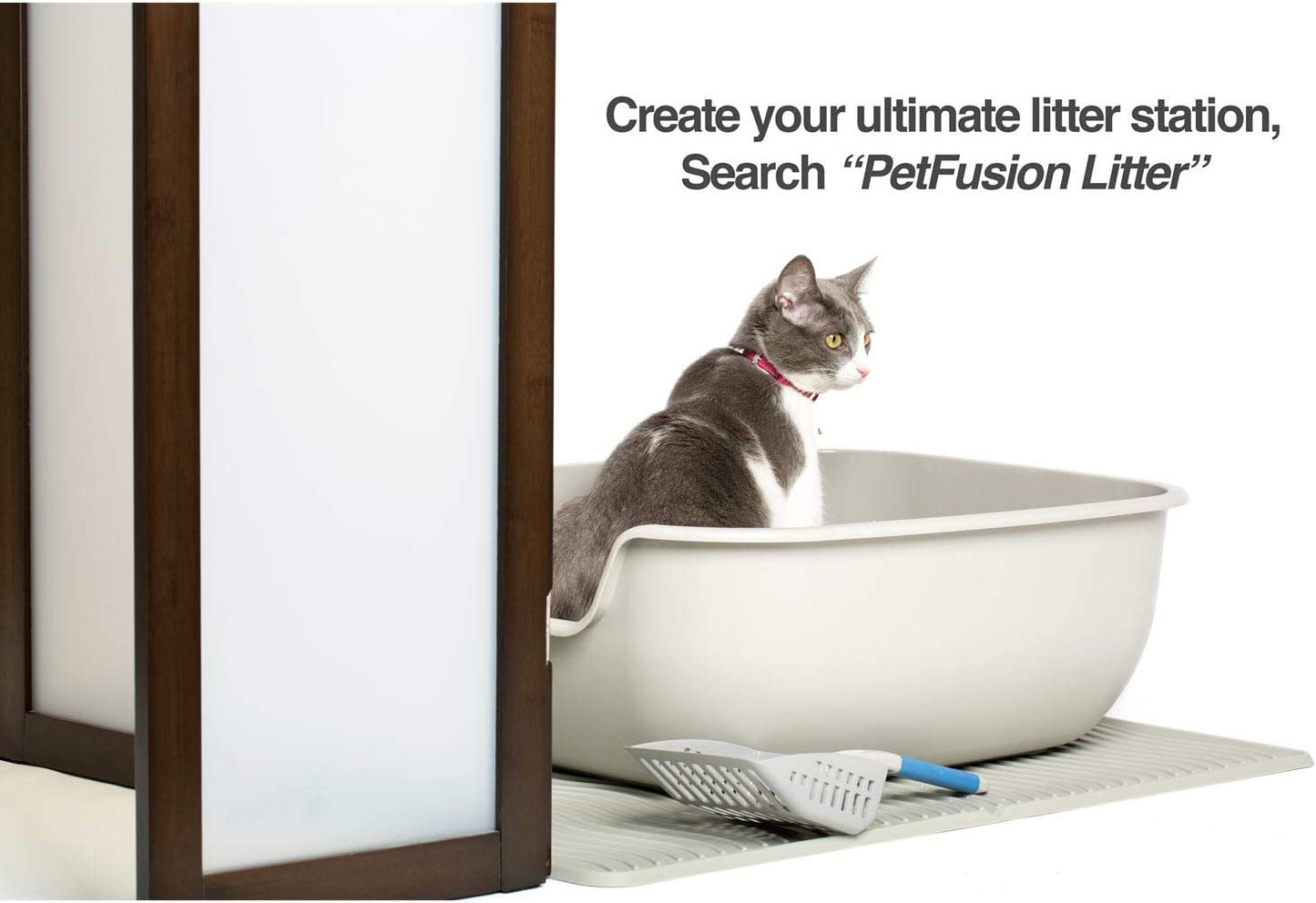 Non-Stick Cat Litter Box – Large, Easy-Clean & Vet-Approved