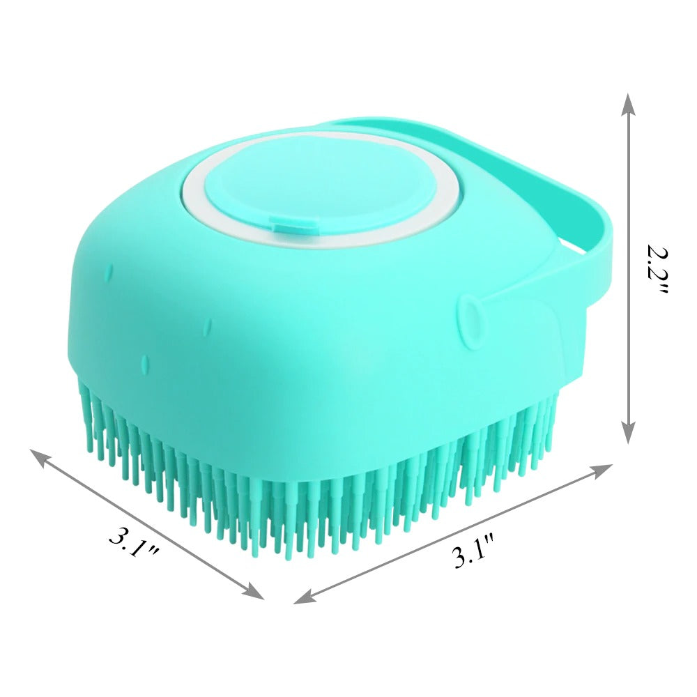 Silicone Bath Brush – Pet Shampoo Massager