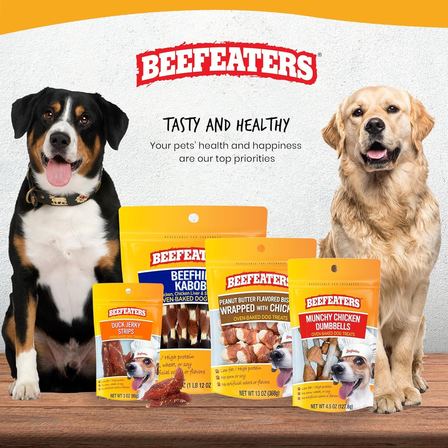 Beefeater Chicken, Liver & Sweet Potato Dog Chew Kabobs – 10 oz