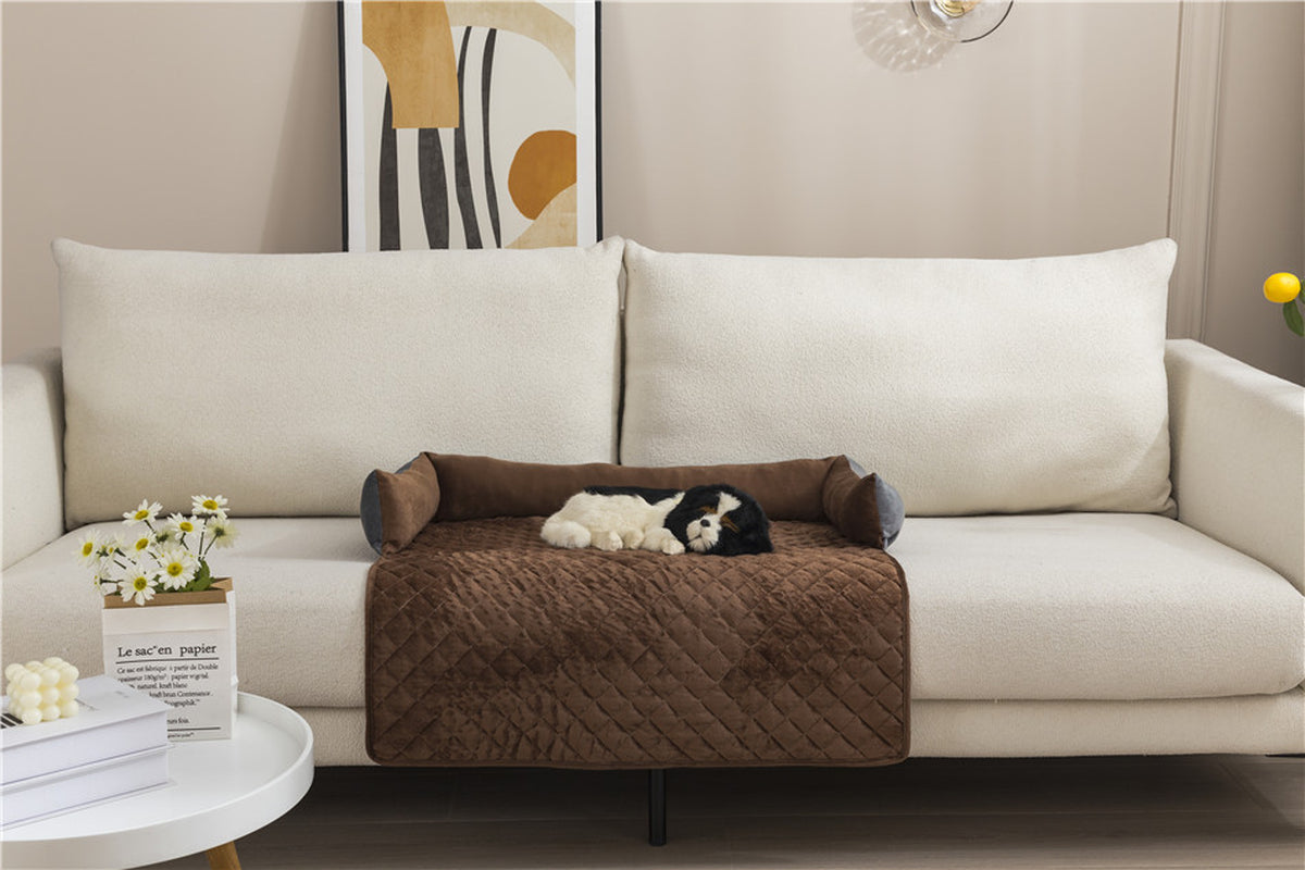 Cozy Pet Sofa Bed – Plush Comfort & Furniture Protection