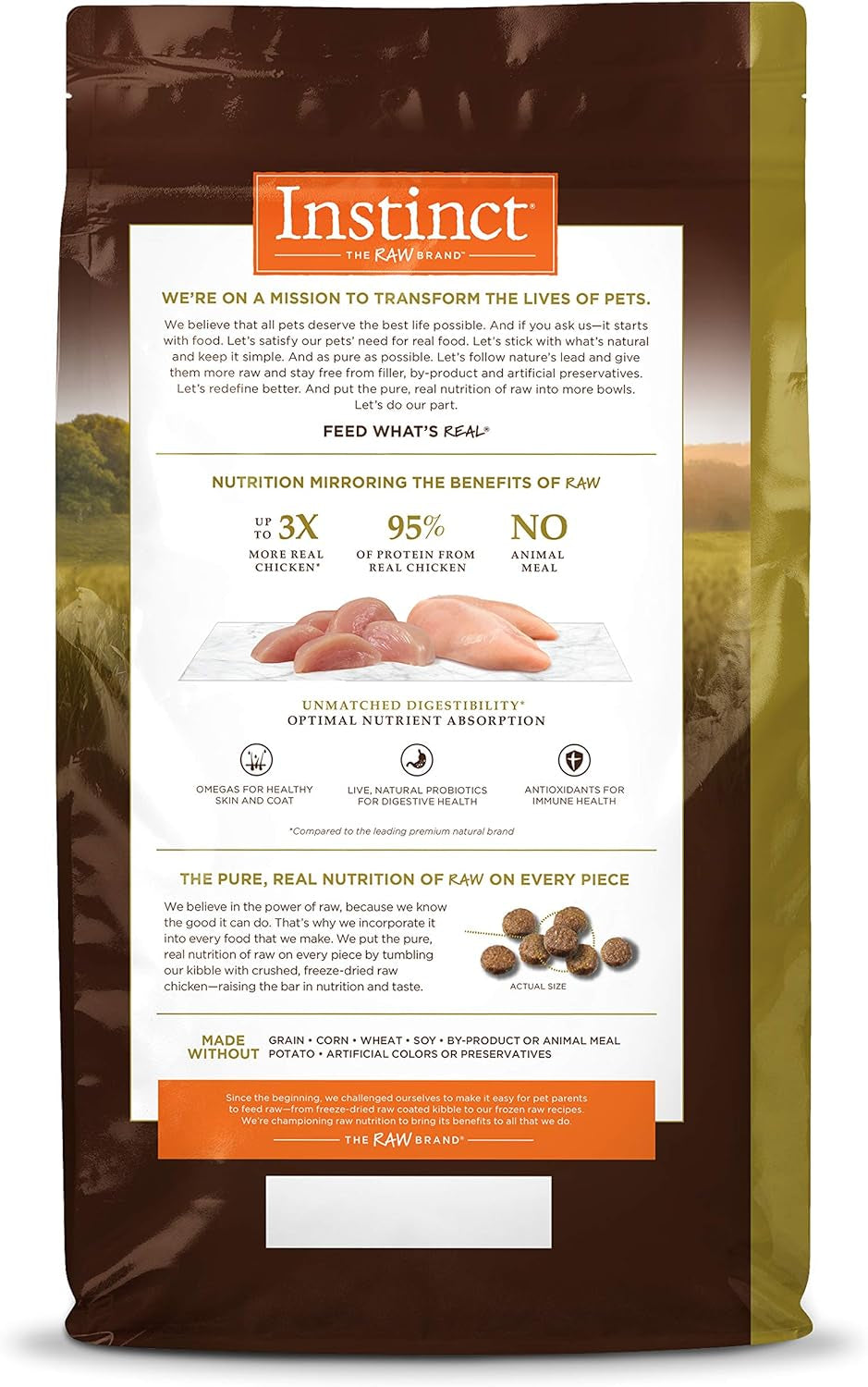 Grain-Free Cat Food – Cage-Free Chicken (10 lb)