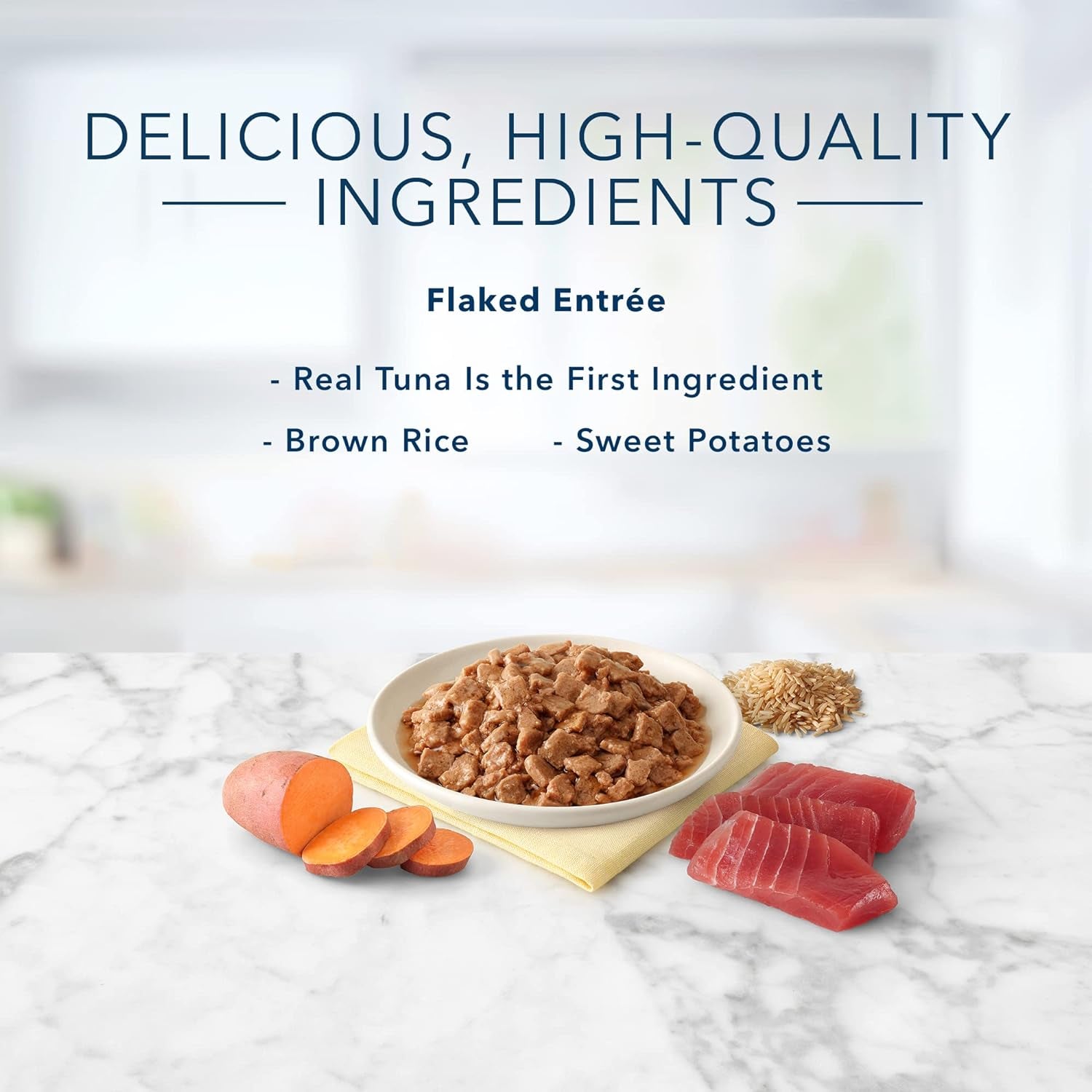 Tastefuls Tuna Flaked Wet Cat Food in Gravy – 5.5 oz x 24 Pack