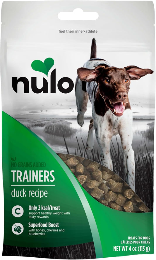Nulo Grain-Free Natural Duck Dog Treats – 4 oz