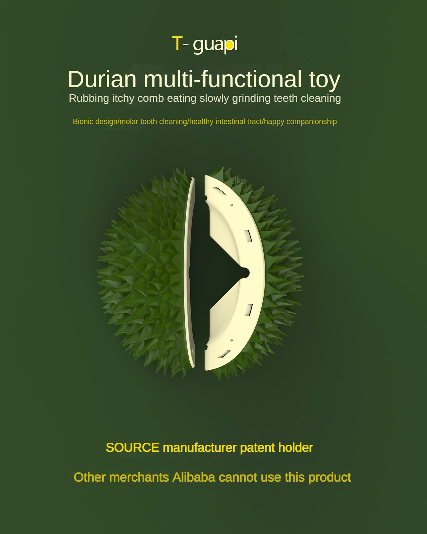 Durian Self-Groomer & Scratcher