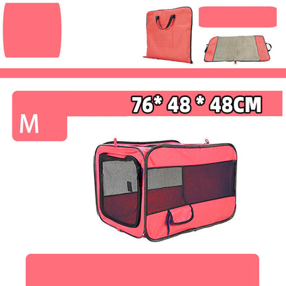 Foldable Pet Travel Carrier – Soft, Secure & Spacious