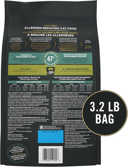 Liveclear – Weight Care Cat Dry Food (3.2 lb)