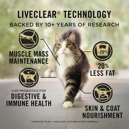Liveclear – Weight Care Cat Dry Food (3.2 lb)