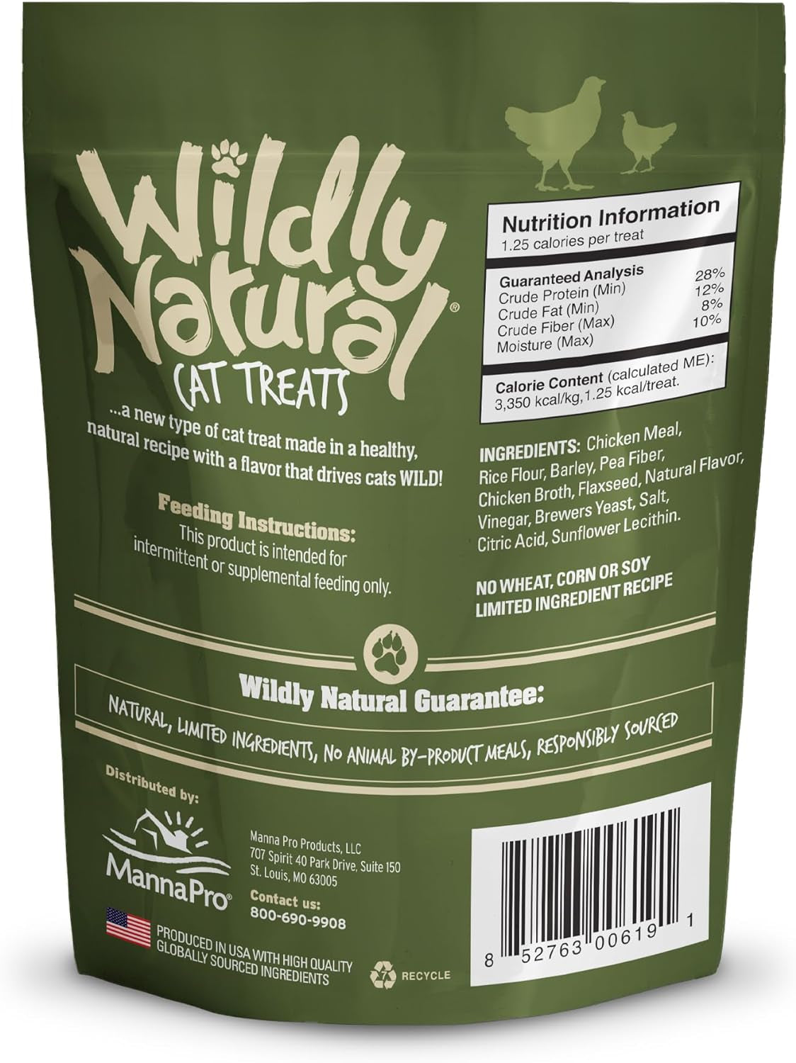 Wildly Chicken Cat Treats – 2.5 oz
