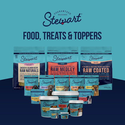 Stewart Freeze-Dried Chicken Liver Raw Dog Treats – 1.5 oz