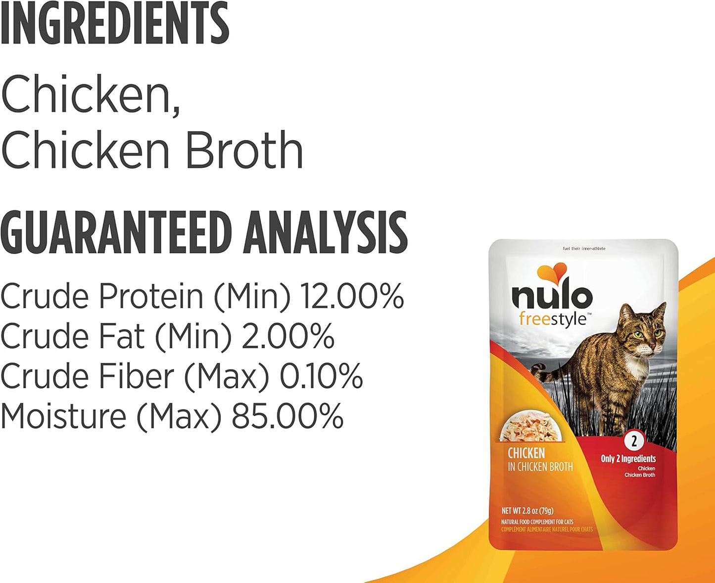 Nulo’s Freestyle Cat & Kitten Wet Food Topper – 2.8 oz
