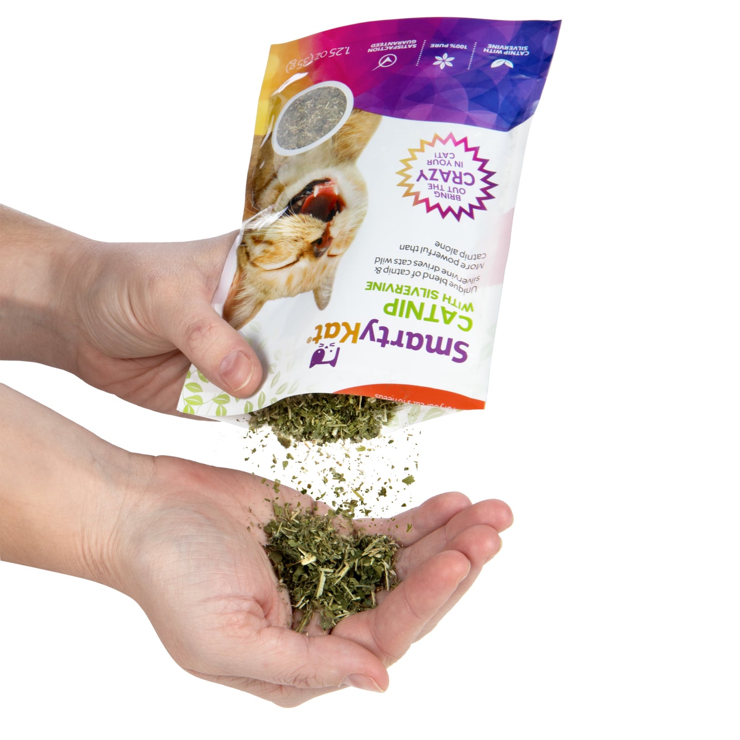 Catnip & Silvervine Blend – 35g Resealable Pouch