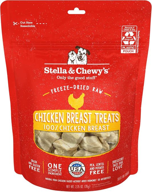Stella & Chewy’s Freeze-Dried Raw Chicken Breast Dog Treats – 2.75 oz