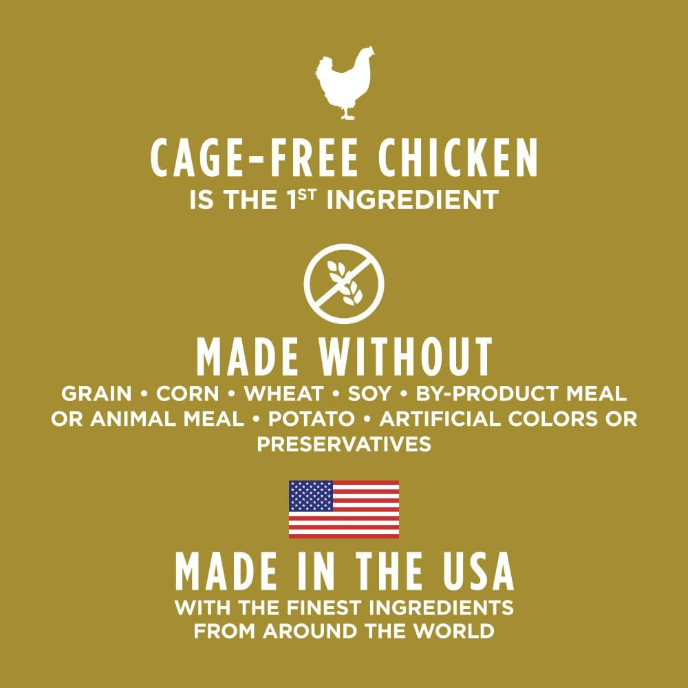 Grain-Free Cat Food – Cage-Free Chicken (10 lb)