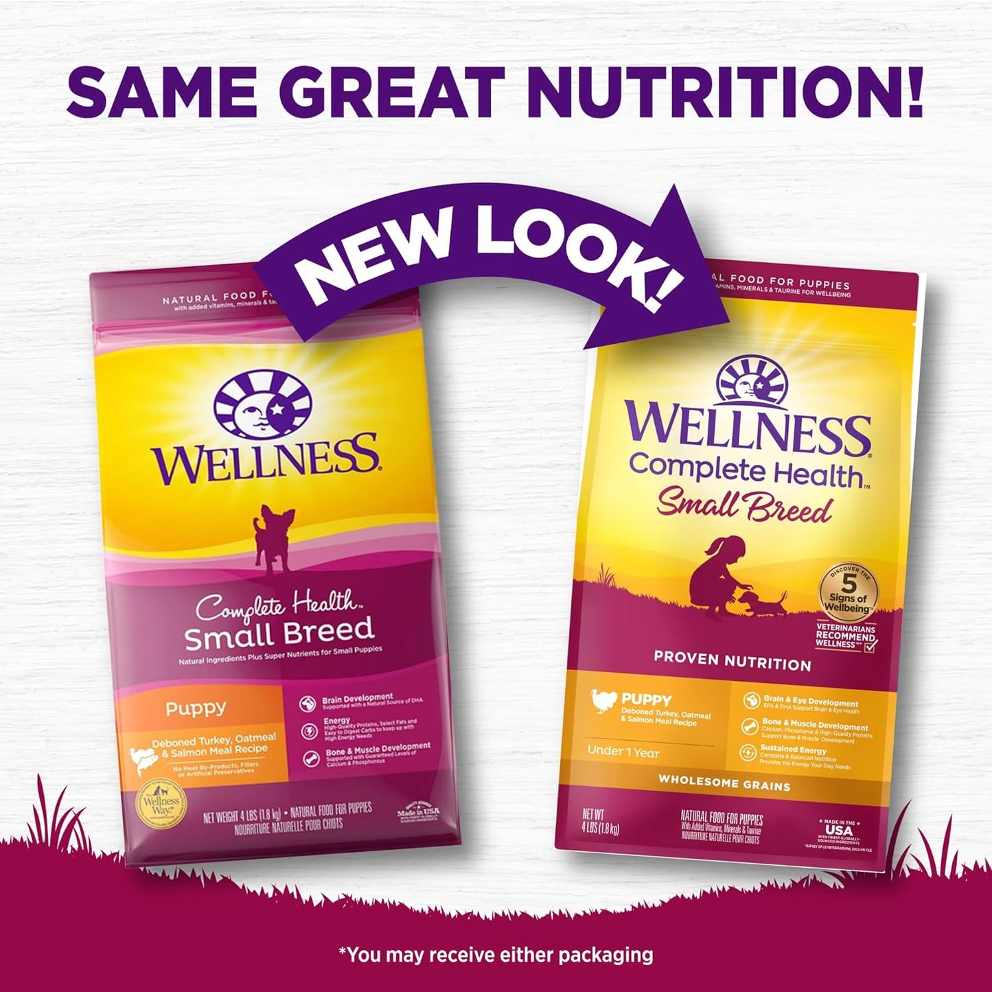 Wholesome Puppy Food – Chicken & Salmon (4lb)