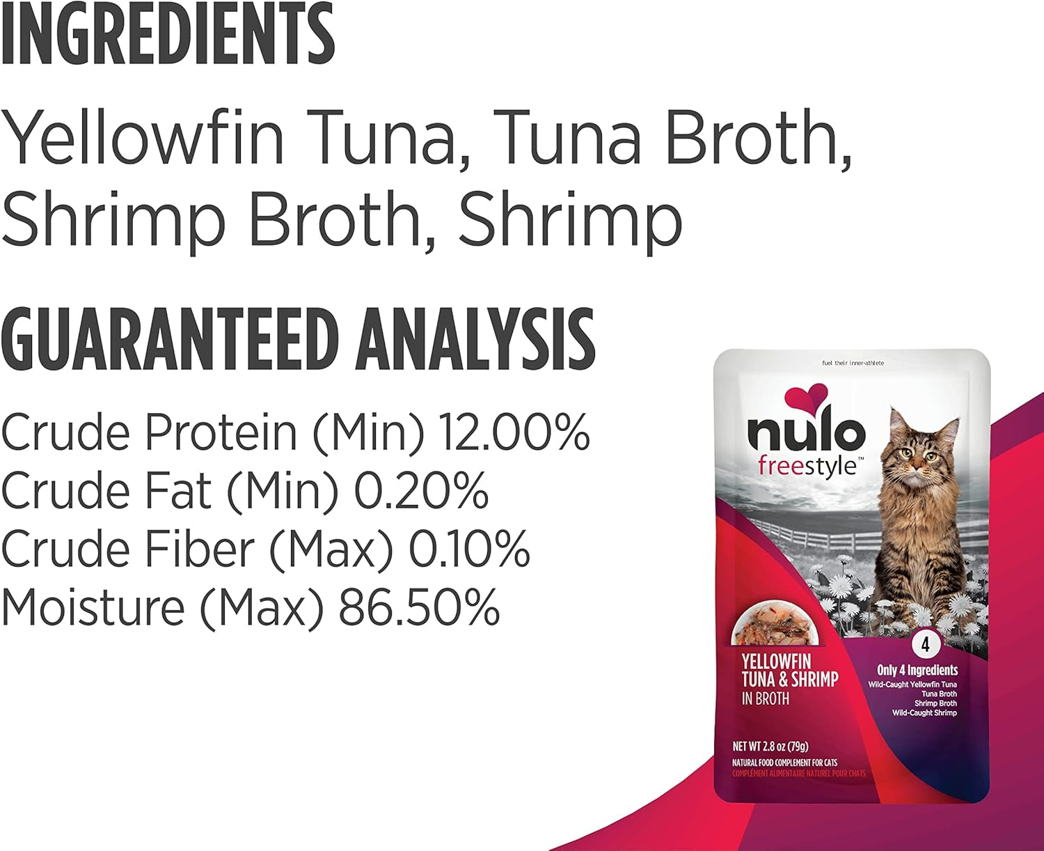 Nulo’s Freestyle Cat & Kitten Wet Food Topper – 2.8 oz