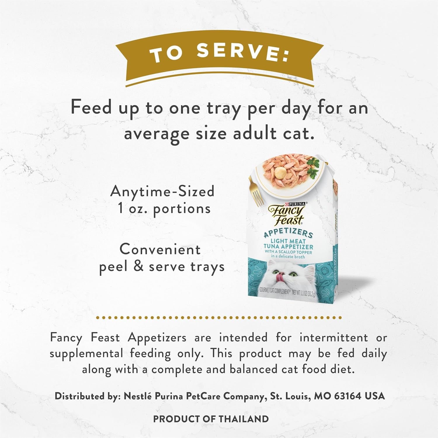 Purina Tuna & Scallop Cat Toppers – 10 x 1.1oz