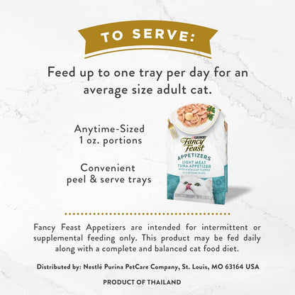 Purina Tuna & Scallop Cat Toppers – 10 x 1.1oz