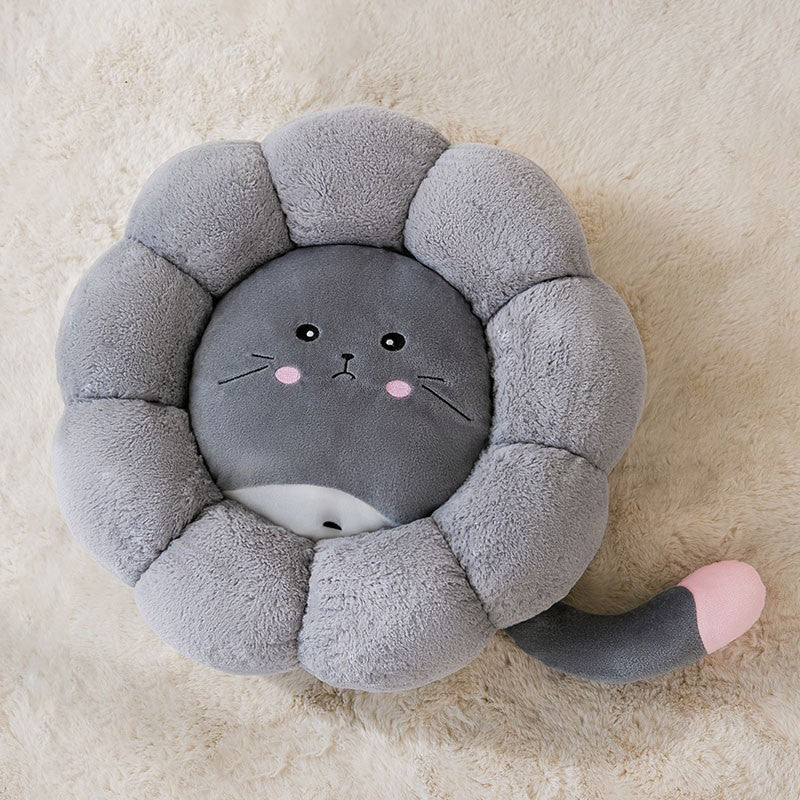 Flower Cat Bed – Soft & Cuddly Nest