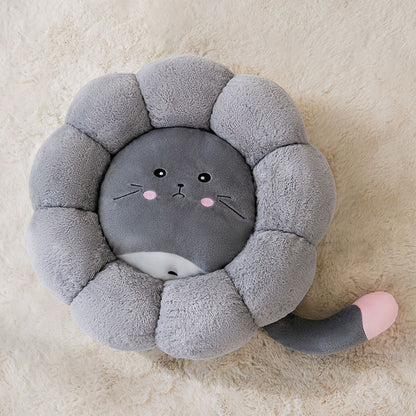 Flower Cat Bed – Soft & Cuddly Nest