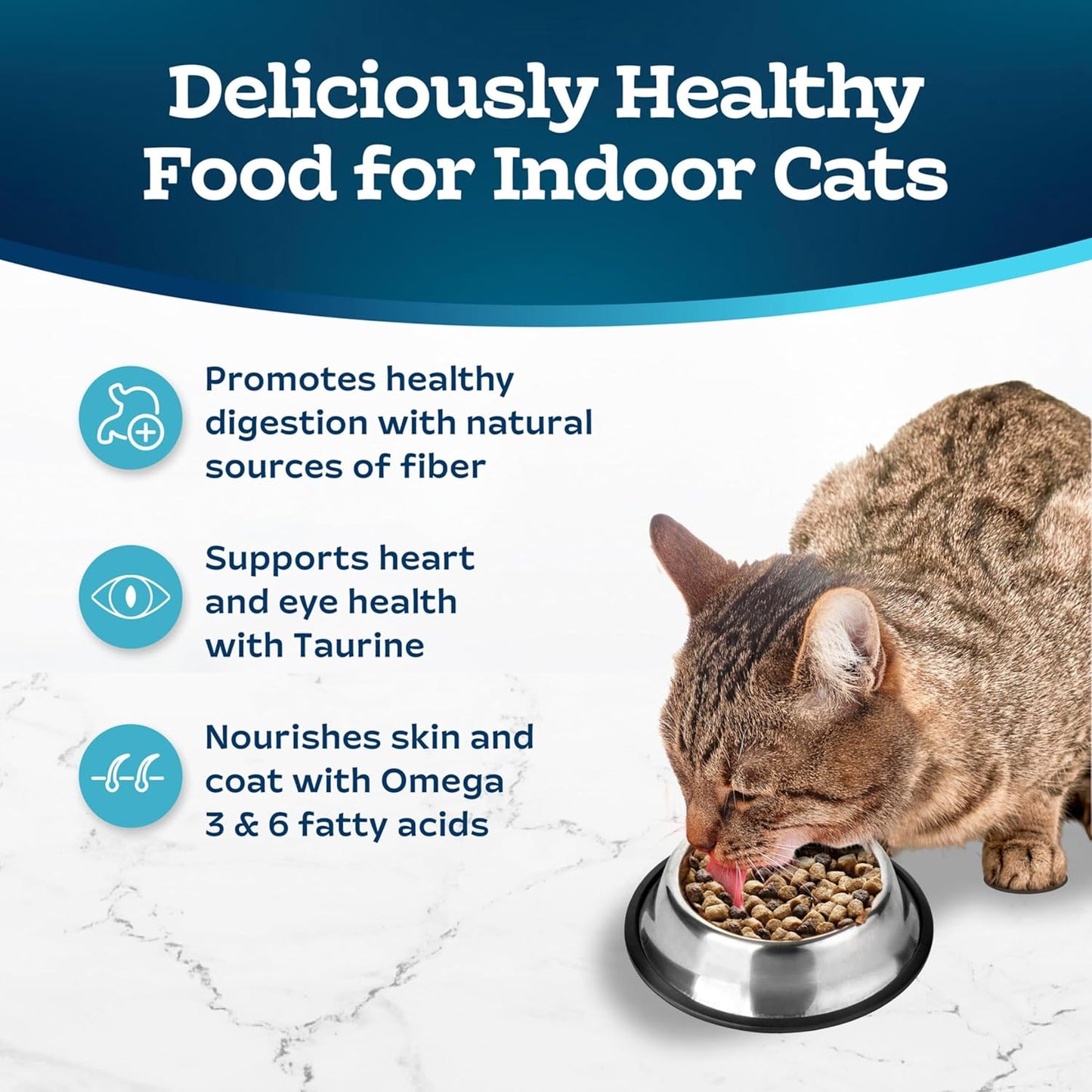 Tastefuls Indoor Chicken Adult Dry Cat Food – 15 lb