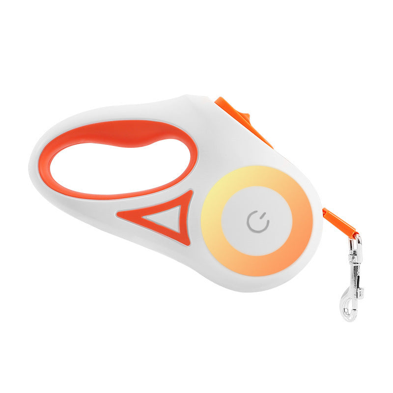 Auto-Retractable Leash + Collar – With Spotlight 