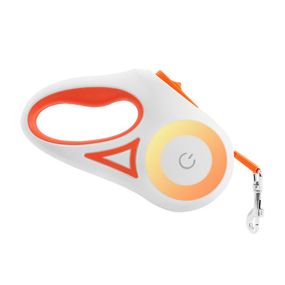 Auto-Retractable Leash + Collar – With Spotlight 