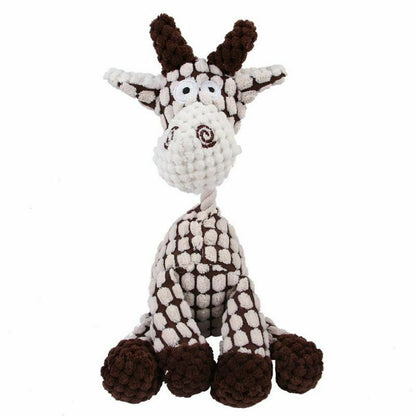 Puppy Plush Squeaky Toys Set