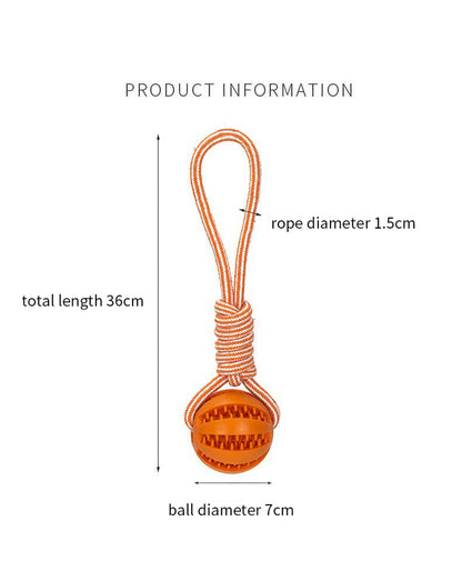 Treat Ball & Chew Rope