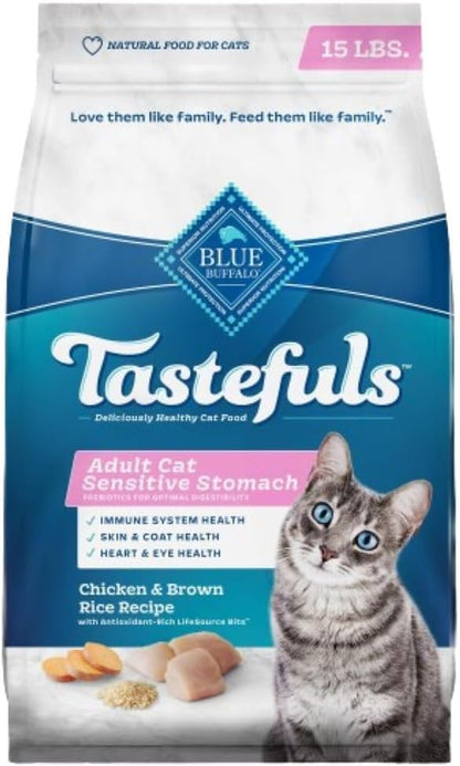Tastefuls – Sensitive Stomach Dry Food (15 lb)