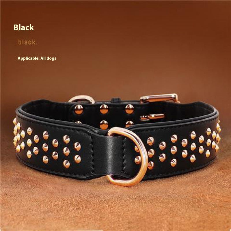 Anti-Bite Rivet Dog Collar