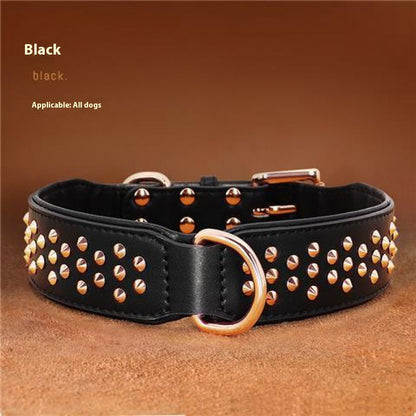 Anti-Bite Rivet Dog Collar