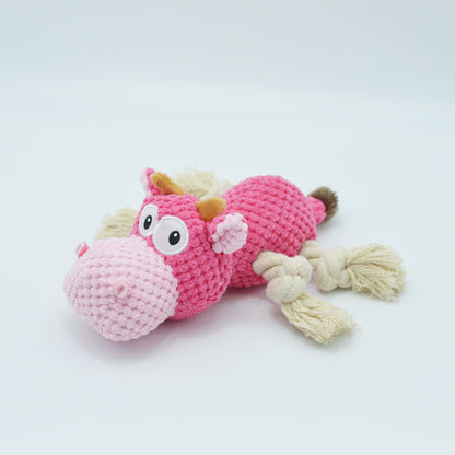 Tough Squeaky Toy for Power Chewers 