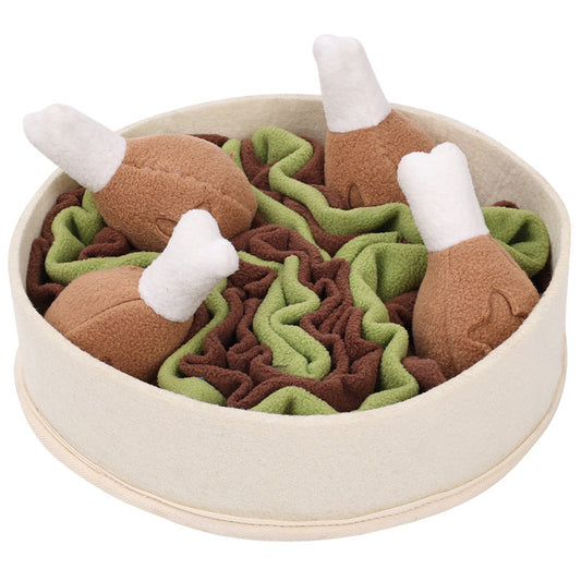  Chicken Bucket Toy – Sniff & Search for Treats