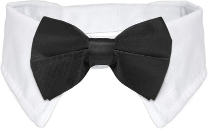 Classic Tuxedo Dog Bow Tie – Formal Charm for Weddings & Parties