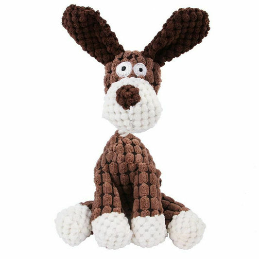 Puppy Plush Squeaky Toys Set