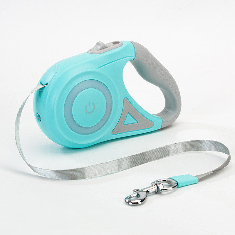 Auto-Retractable Leash + Collar – With Spotlight 