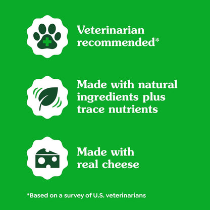 Greenies Pill Pockets Cheese Soft Dog Treats – 15.8 oz (60 Count)