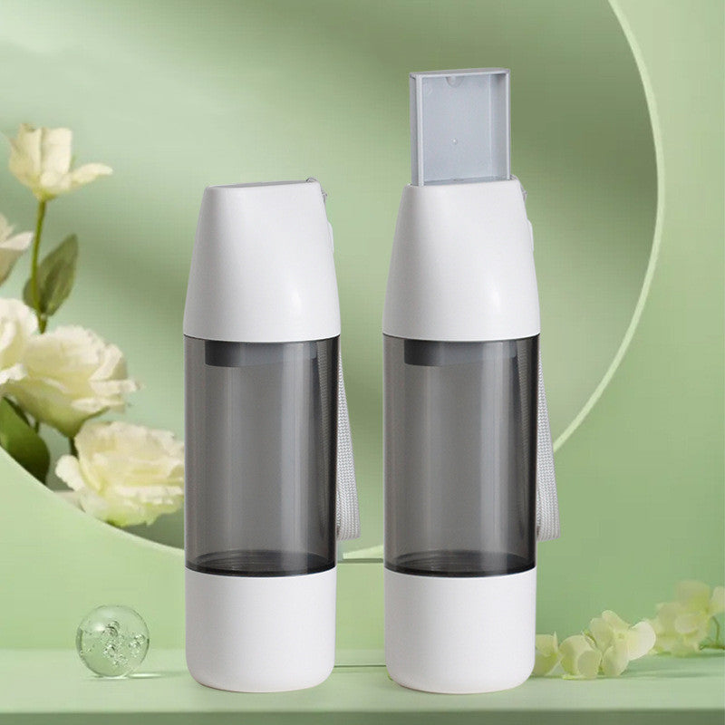 2 in 1 Dog Water Bottle - Travel Feeder