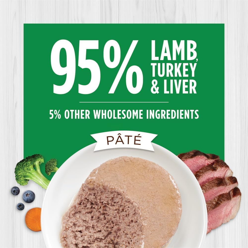 Grain-Free Canned Cat Food – Lamb Recipe (5.5 oz, 12 Pack)